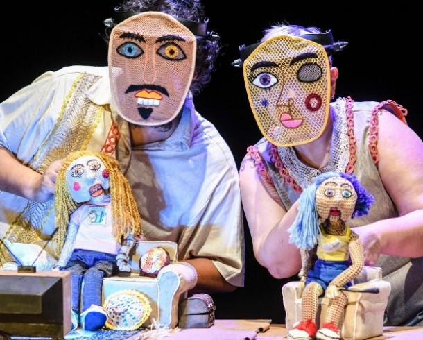 Em abril, os bonecos e criaturas fantásticas da Cia. de Teatro Nu Escuro voltam à cena