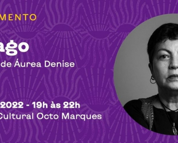 Poeta Áurea Denise lança o livro “Âmago” no Centro Cultural Octo Marques